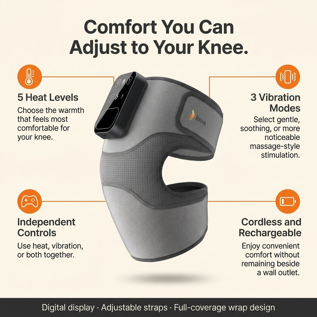 Reliva HeatMotion™ Knee Massager