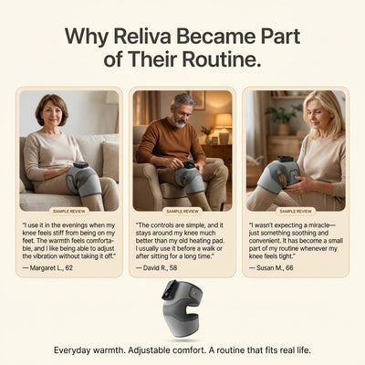 Reliva HeatMotion™ Knee Massager