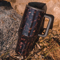 Amber Tortoise Shell 40oz Tumbler