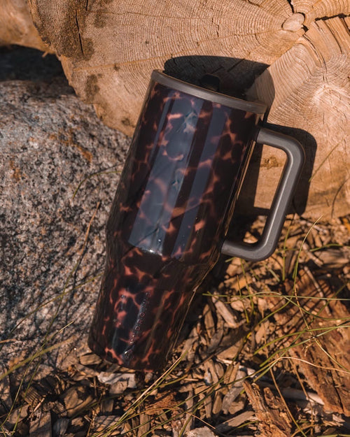 Amber Tortoise Shell 40oz Tumbler
